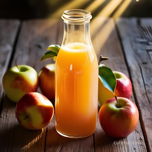 Apple Juice Glass Bottle