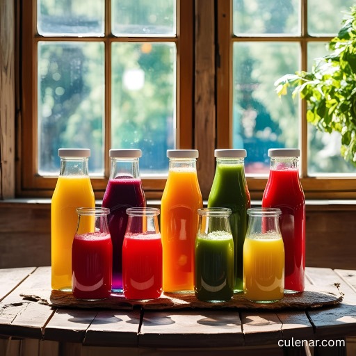 Glass Juice Bottles