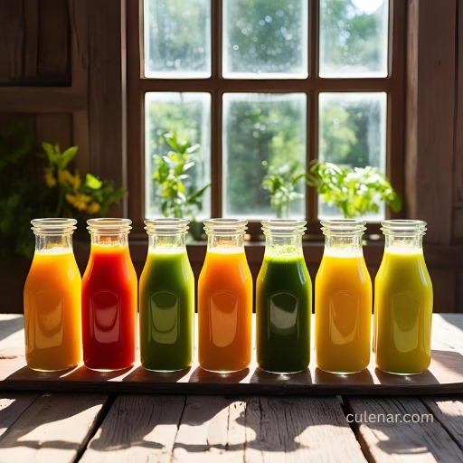 Glass Juice Bottles