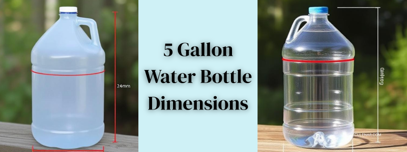 5 Gallon Water Bottle Dimensions