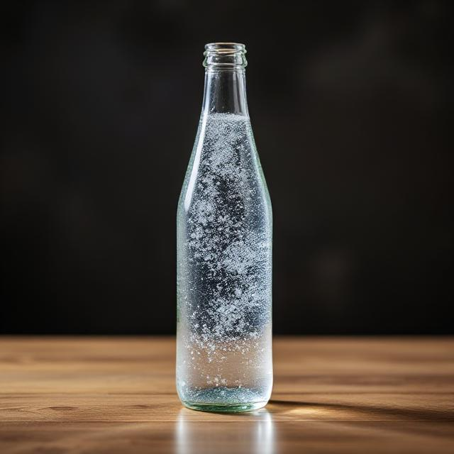 Sparkling Water Glass Bottle
