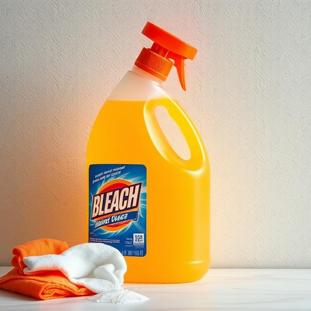 bleach bottles