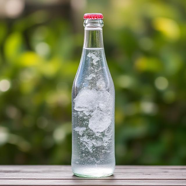 Sparkling Water Glass Bottle