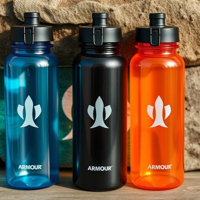 Armour water bottles