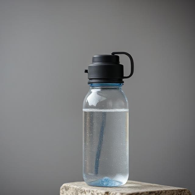 water bottle with handle
