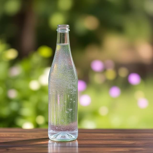 Sparkling Water Glass Bottle