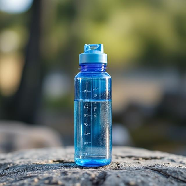 flip top water bottle