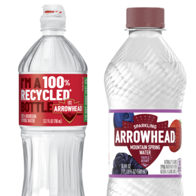 Arrowhead water bottle