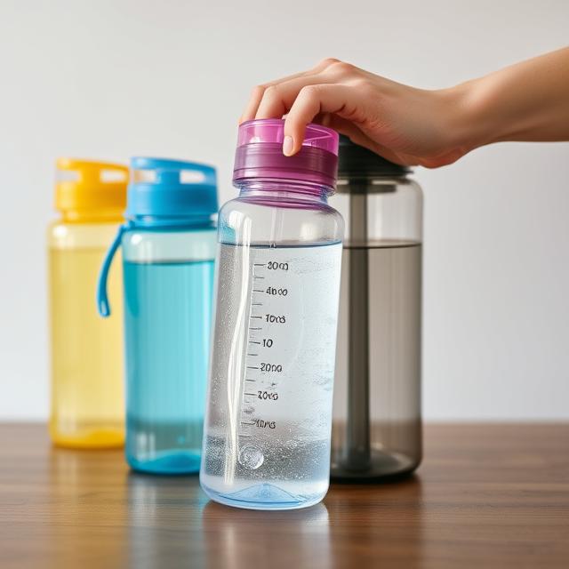 squeeze water bottles