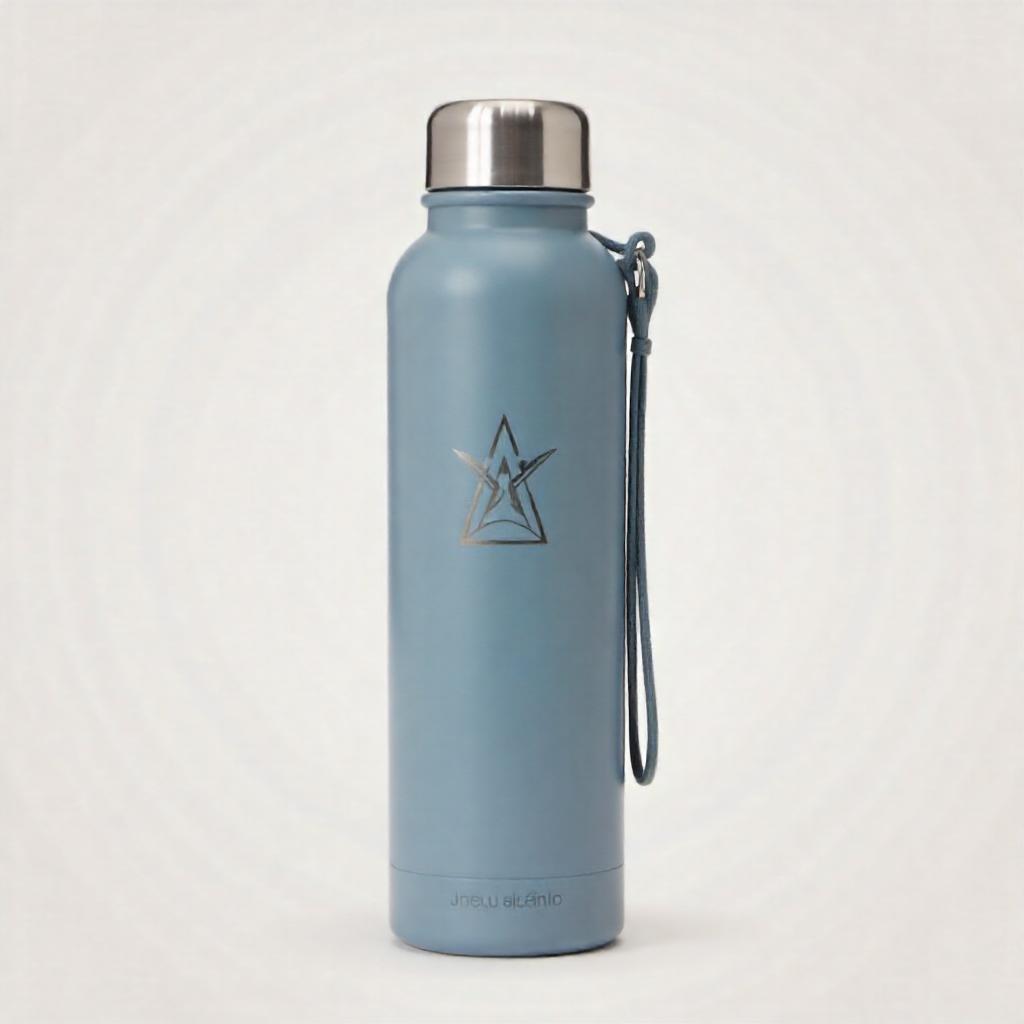 insulated straw water bottle