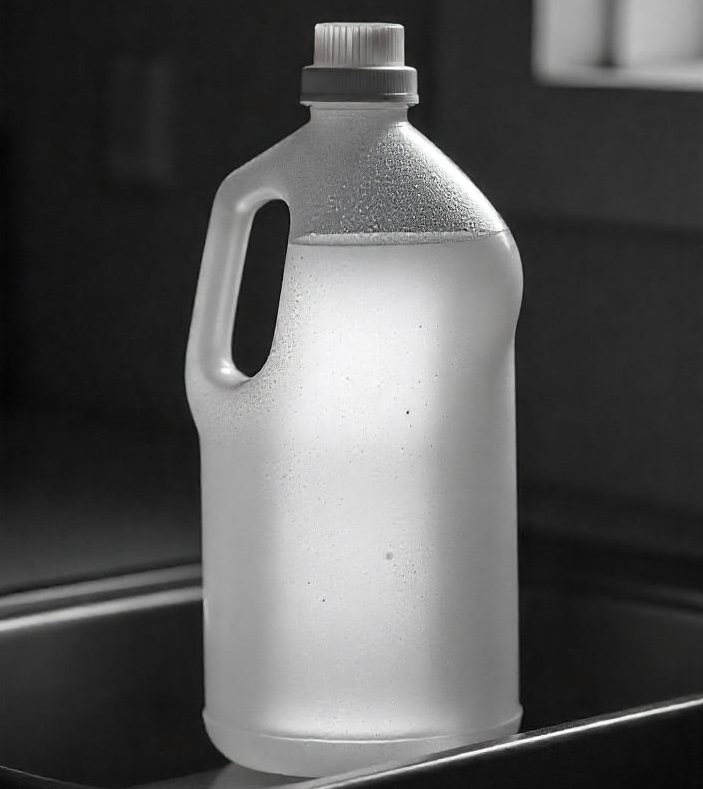bleach bottles
