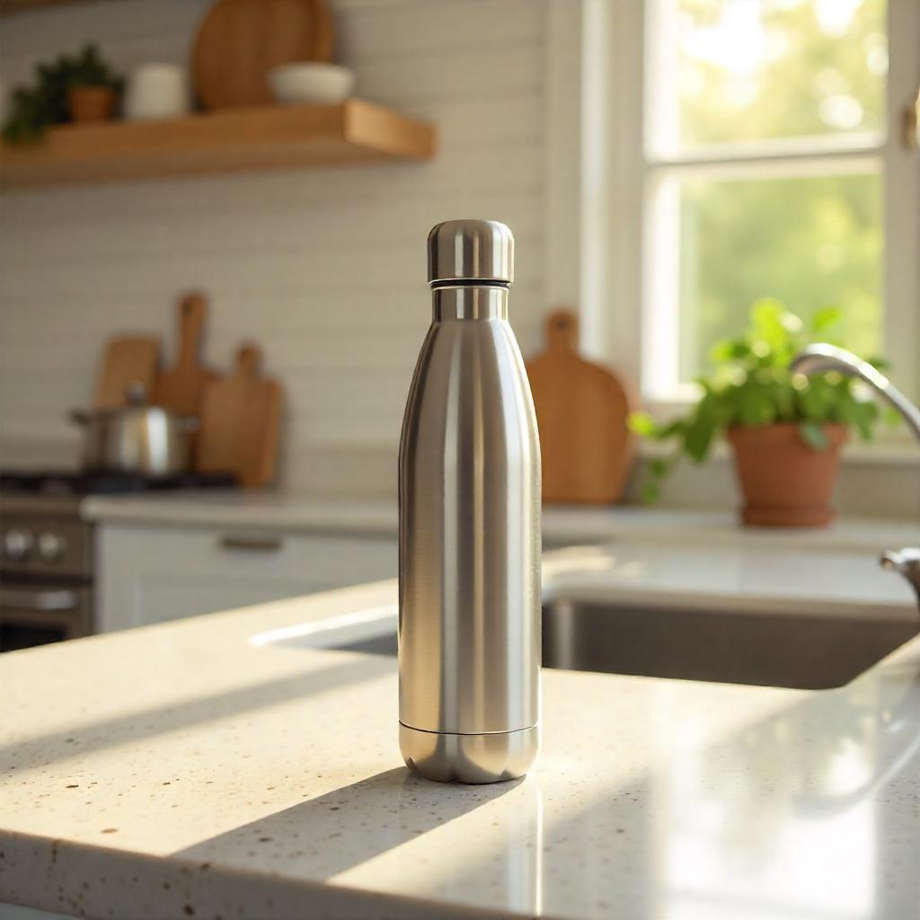 Titanium Water Bottle
