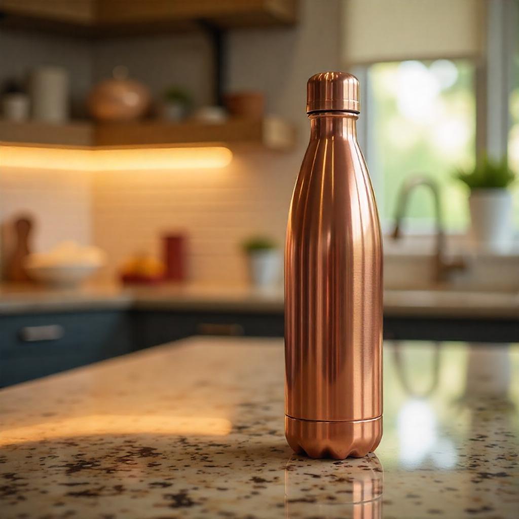 copper water bottle