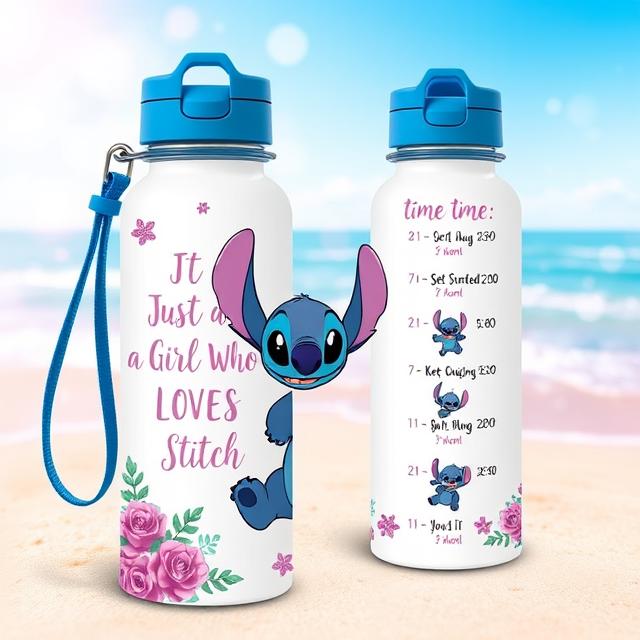 Stitch Water Bottle