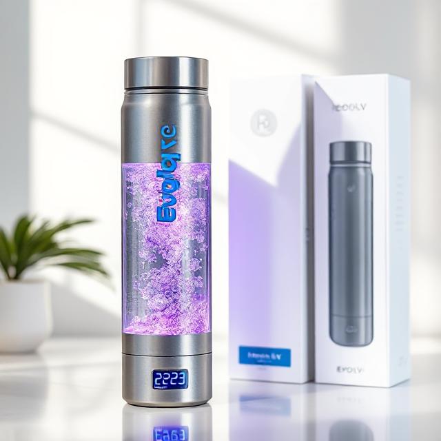 evolv hydrogen water bottle