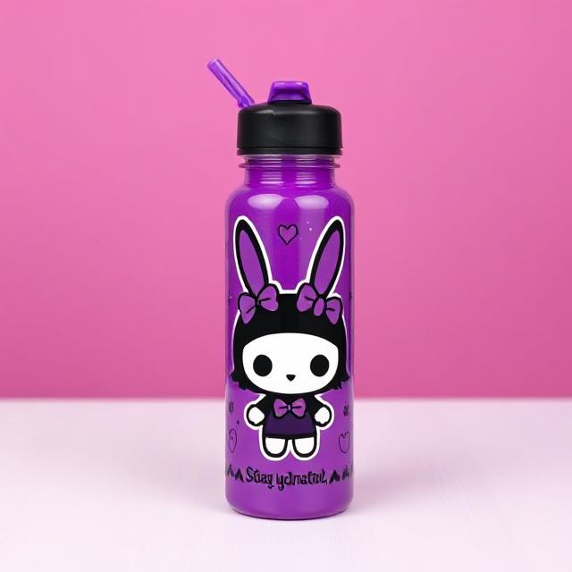 kuromi water bottle 