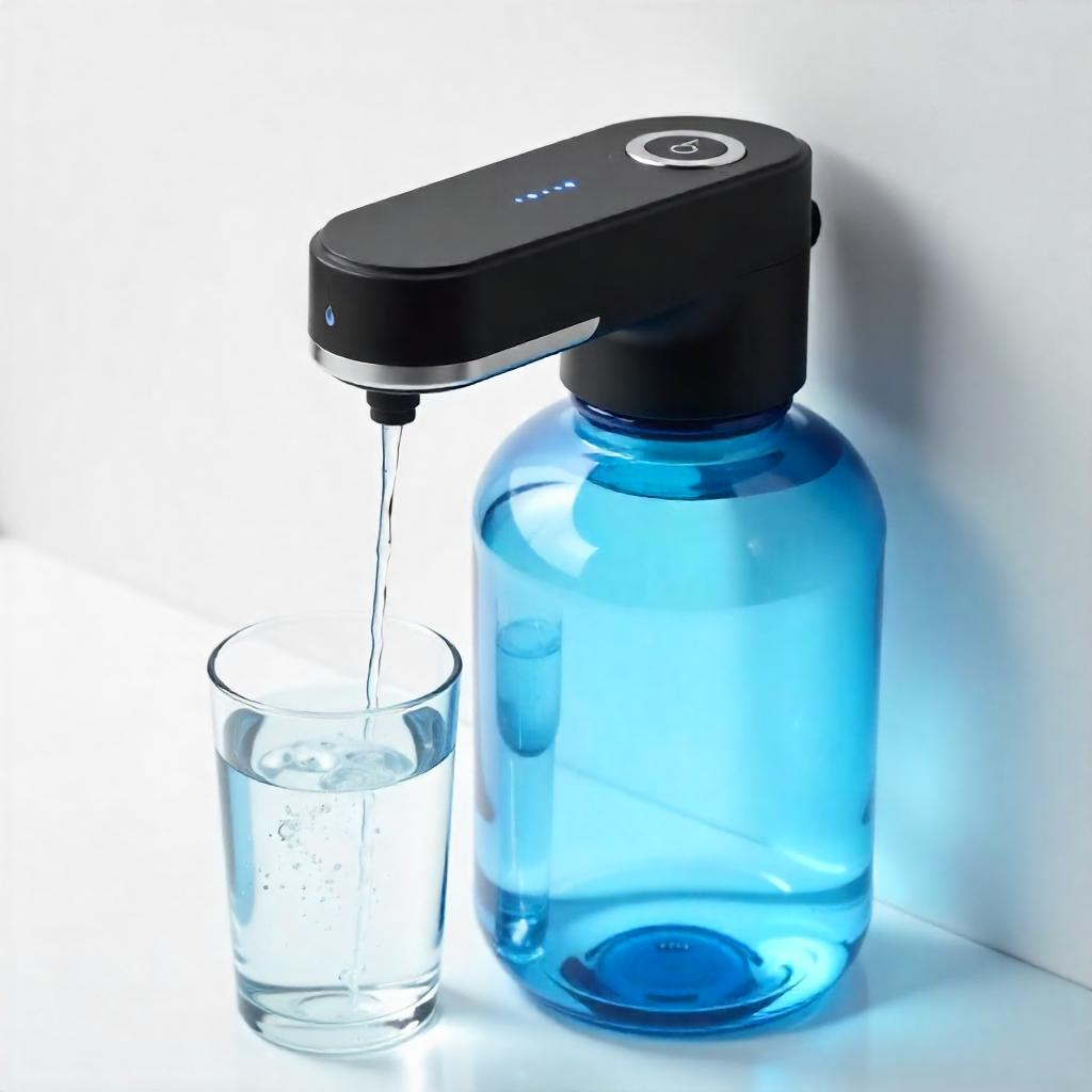 pump water bottle