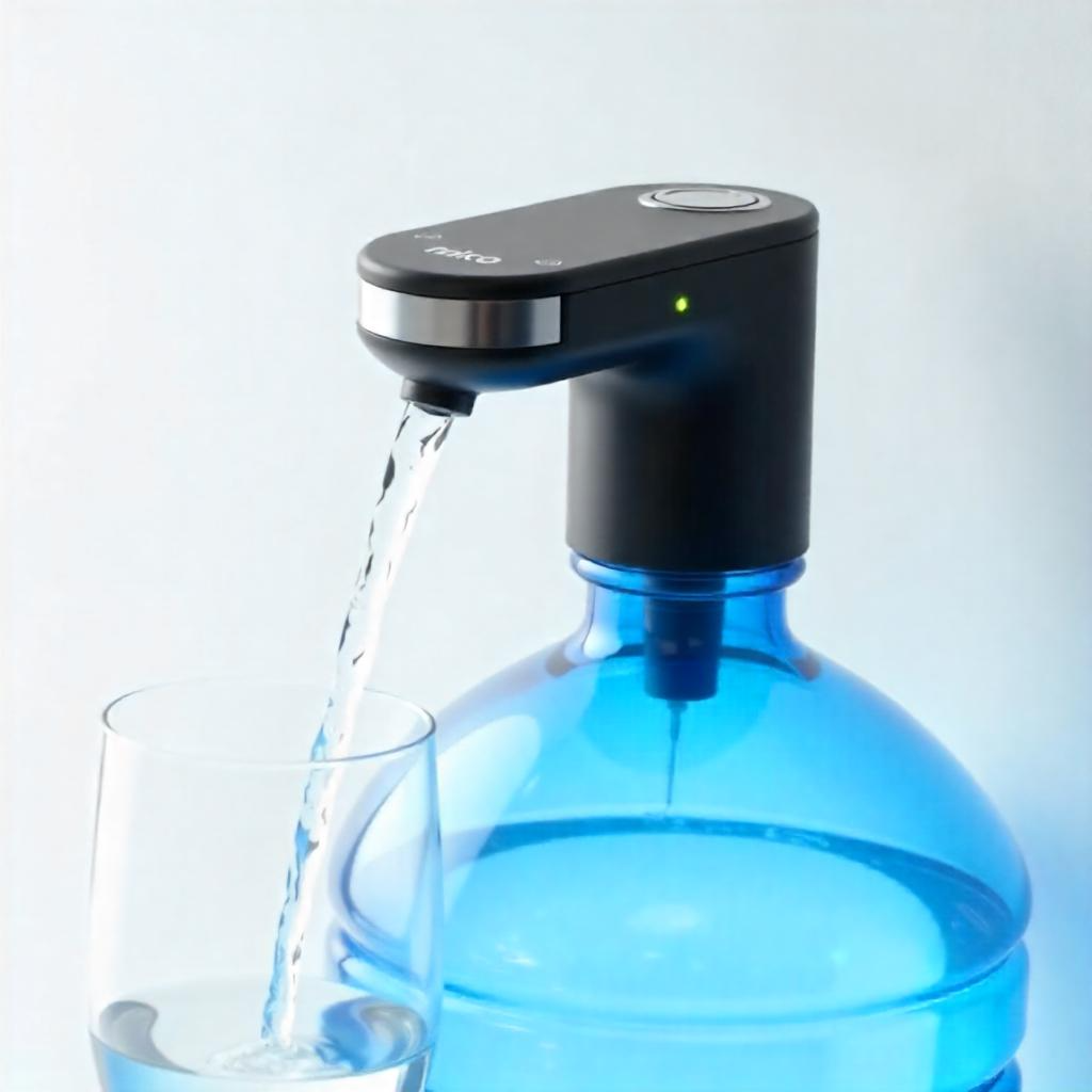 pump water bottle