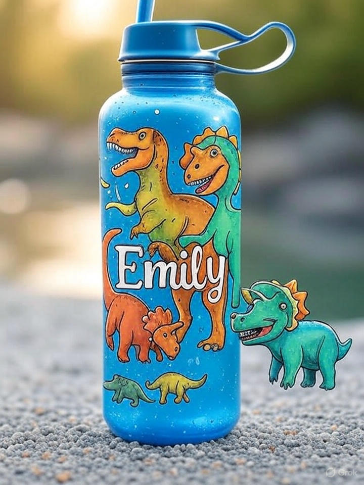Personalised Childrens Water Bottle