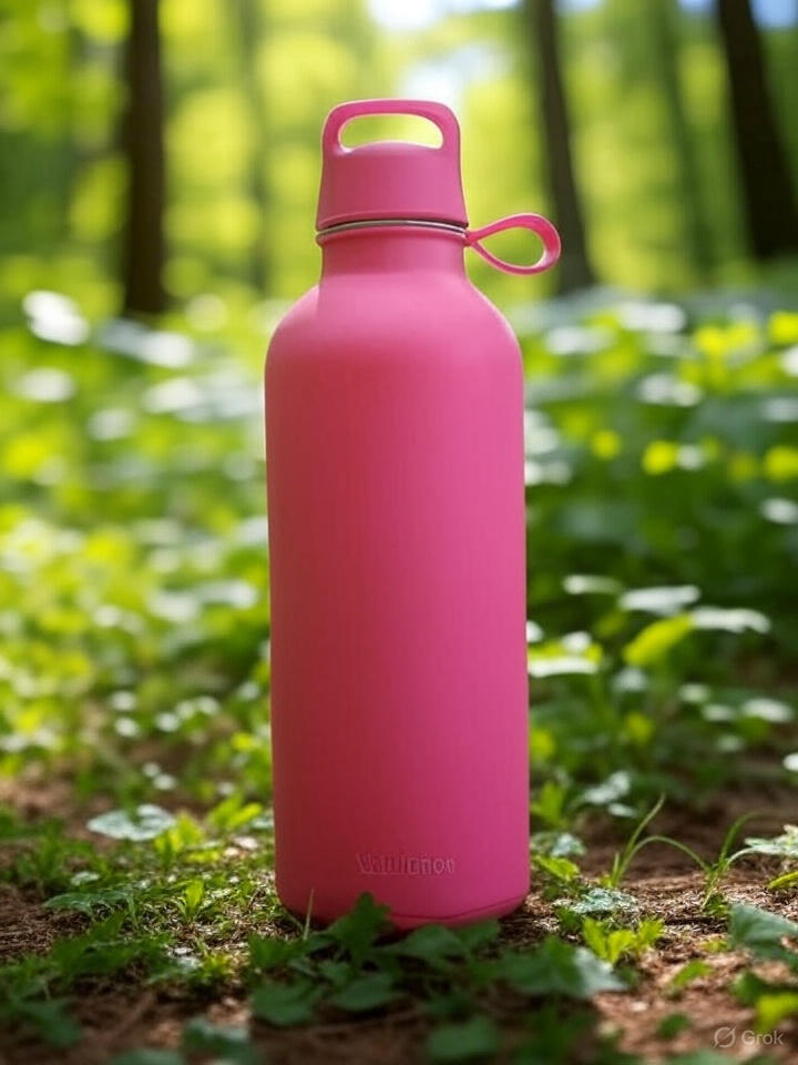 lululemon pink water bottle
