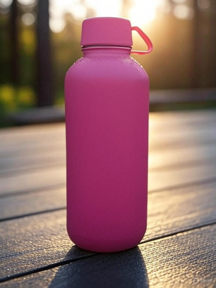 lululemon pink water bottle