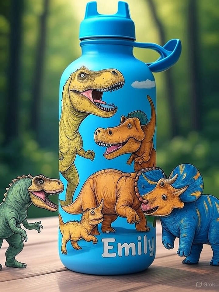 Personalised Childrens Water Bottle