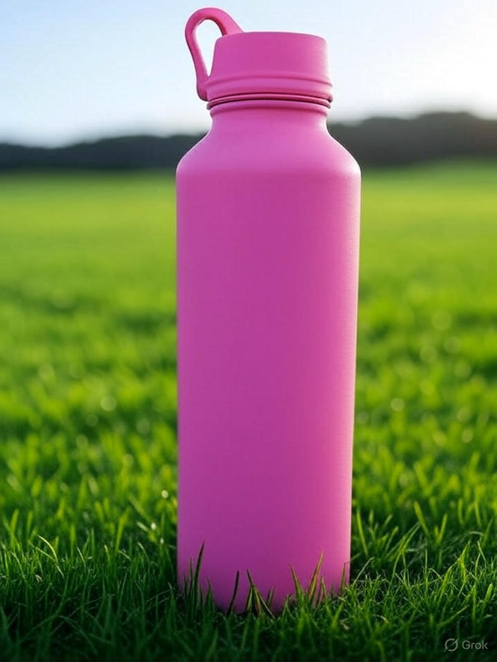 lululemon pink water bottle