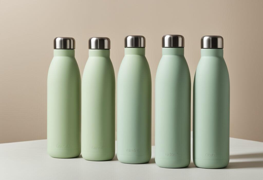 Water in Green Bottle